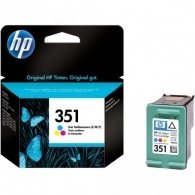 HP 351 (CB337EE) Tri-color Ink Cartridge for HP DESKJET D4260, D4360 OFFICEJETJ5730, J5780, J5785, J4610, J6415, J6424, PHOTOSMART C4205, C4270, C4272, C4280, C4340, C4380, C4390, C4424, C4472, 170 p.