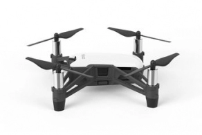 (162916) DJI Ryze Tello (Global) - Toy Drone, 5MP,  HD720p 30fps camera, max. 100m height/28.8kmph speed, flight time 13min, Battery 1100mAh, 80g, White