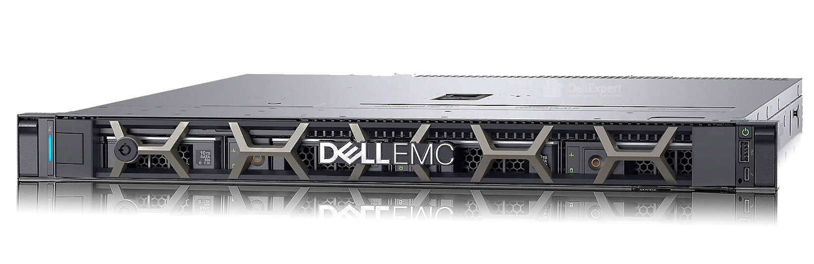 Dell PowerEdge R340 1U Rack, Intel Xeon E-2124 (3.3GHz, 8M Cache, 4C/4T, 71W), 8GB UDIMM DDR4 RAM, 1TB 7.2K RPM SATA HDD (up to 4 3,5" Hot Plug) PERC H330, iDRAC9 Basic, LAN DP 1GBE, TPM 1.2, Windows Server 2016 Essentials, Single Hot Plug 350W PSU photo 1