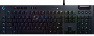 Logitech Gaming Mechanical Keyboard G815 LIGHTSYNC RGB, GL Tactile, Low Profile, 5 Dedicated G-Keys, 2x USB ports, USB, Black