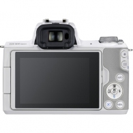 Mirrorless Camera CANON EOS M50 Mark II + 15-45 f/3.5-6.3 IS STM White (4729C028) thumbnav 2