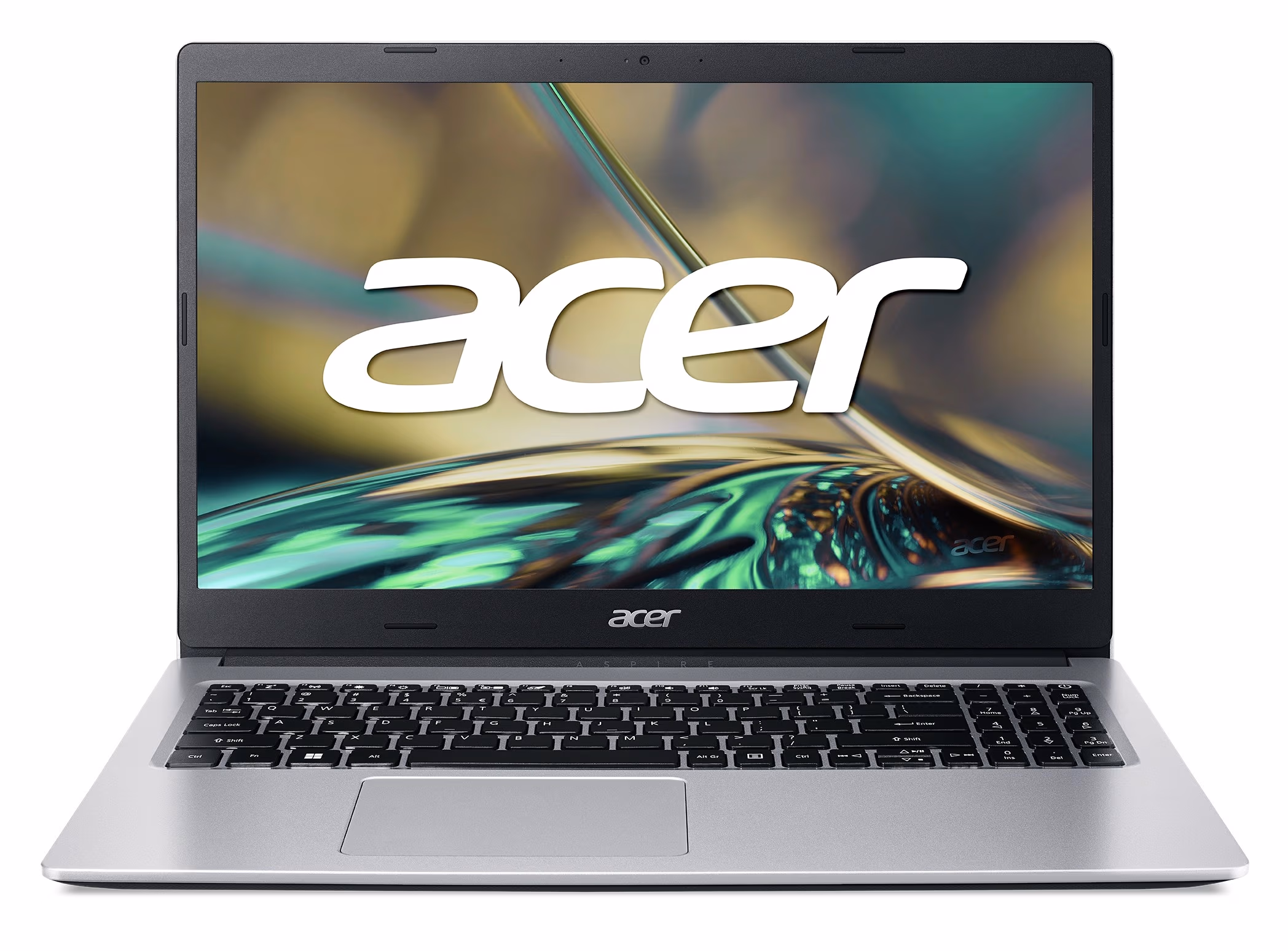 ACER Aspire A315-43 Pure Silver (NX.K7UEU.009) 15.6" FHD IPS (AMD Ryzen 3 5300U, 4xCore, 2.6-3.8GHz, 8Gb (1x8) DDR4 RAM, 512GB PCIe NVMe SSD, AMD Radeon Graphics, WiFi5-AC/BT 5.0, 3 cell, 720p HD webcam, RUS, No OS, 1.81 kg) 