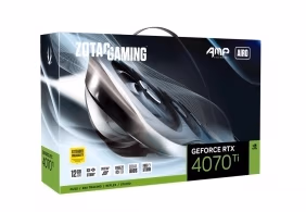 ZOTAC GeForce RTX 4070 Ti AMP Extreme AIRO 12GB GDDR6X, 192bit, 2700/21000Mhz, Ada Lovelace/DLSS3, PCIeX16 4.0, 1xHDMI, 3xDP, Aerodynamic Design, Triple Fan/ IceStorm 2.0, Active Fan Control/FREEZE Fan Stop/Composite Heatpipes, SPECTRA 2.0 RGB, Metal Back