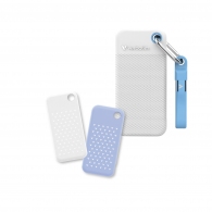 1TB SSD Portabil Verbatim Pocket, White with 2 Rubber Sleeves (White & Light Blue),1000 MB/s thumbnav 1