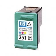 HP 351 (CB337EE) Tri-color Ink Cartridge for HP DESKJET D4260, D4360 OFFICEJETJ5730, J5780, J5785, J4610, J6415, J6424, PHOTOSMART C4205, C4270, C4272, C4280, C4340, C4380, C4390, C4424, C4472, 170 p. thumbnav 3