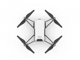(162916) DJI Ryze Tello (Global) - Toy Drone, 5MP,  HD720p 30fps camera, max. 100m height/28.8kmph speed, flight time 13min, Battery 1100mAh, 80g, White thumbnav 4