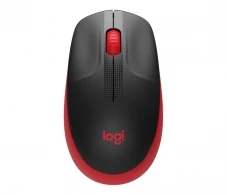 Logitech Wireless Mouse M190 Full-size - RED - 2.4GHZ - EMEA - M190