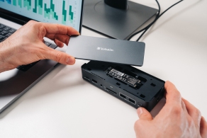 Doc-Station Verbatim USB-C Pro CDS-15S wtih M.2 NVMe slot, 15 ports thumbnav 6