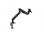 Arm for 1 monitors 17”-34” -  AOC AM400B Black, Desk Clamp/Grommet, Aluminum structure, Mechanical Gas Spring System, Height adjustment, Max.Load: 2-9kg, Tilt: '-90°~+85°, Swivel:180°, Rotation:360°, Hidden cable management, VESA 75/100 thumbnav 3