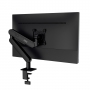 Arm for 1 monitors 17”-34” -  AOC AM400B Black, Desk Clamp/Grommet, Aluminum structure, Mechanical Gas Spring System, Height adjustment, Max.Load: 2-9kg, Tilt: '-90°~+85°, Swivel:180°, Rotation:360°, Hidden cable management, VESA 75/100 thumbnav 5