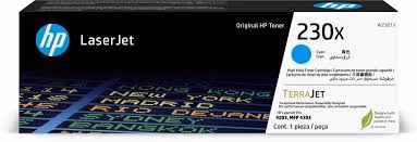 HP 230X Cyan Toner 5,500 pages for  HP Color LaserJet Pro 4203dn, HP Color LaserJet Pro 4203dw, HP LaserJet Pro MFP 4303dw, HP LaserJet Pro MFP 4303fdn, HP LaserJet Pro MFP 4303fdw