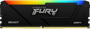 Memorie operativa Kingston FURY® Beast DDR4 RGB 2666 MHz 16GB thumbnav 1