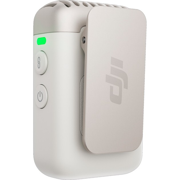 Transmitator sistem radio DJI Mic 2 Transmitter Pearl White (CP.RN.00000329.01) photo 4