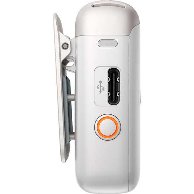 Transmitator sistem radio DJI Mic 2 Transmitter Pearl White (CP.RN.00000329.01) photo 5
