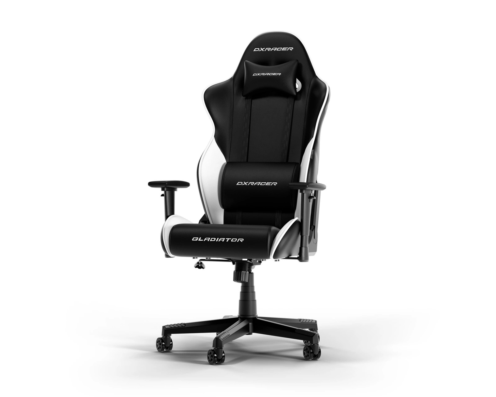 Fotoliu Gaming DXRacer GLADIATOR-23-L / 150kg / 180-200cm / Black/White photo 2