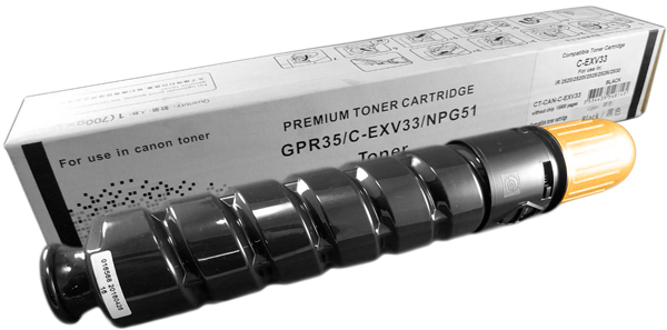 Compatible toner cartridge Canon C-EXV33/NPG-51/GPR-35 for IR2520/IR2525/IR2530 14.6K photo 1 Compatible toner cartridge Canon C-EXV33/NPG-51/GPR-35 for IR2520/IR2525/IR2530 14.6K photo 1