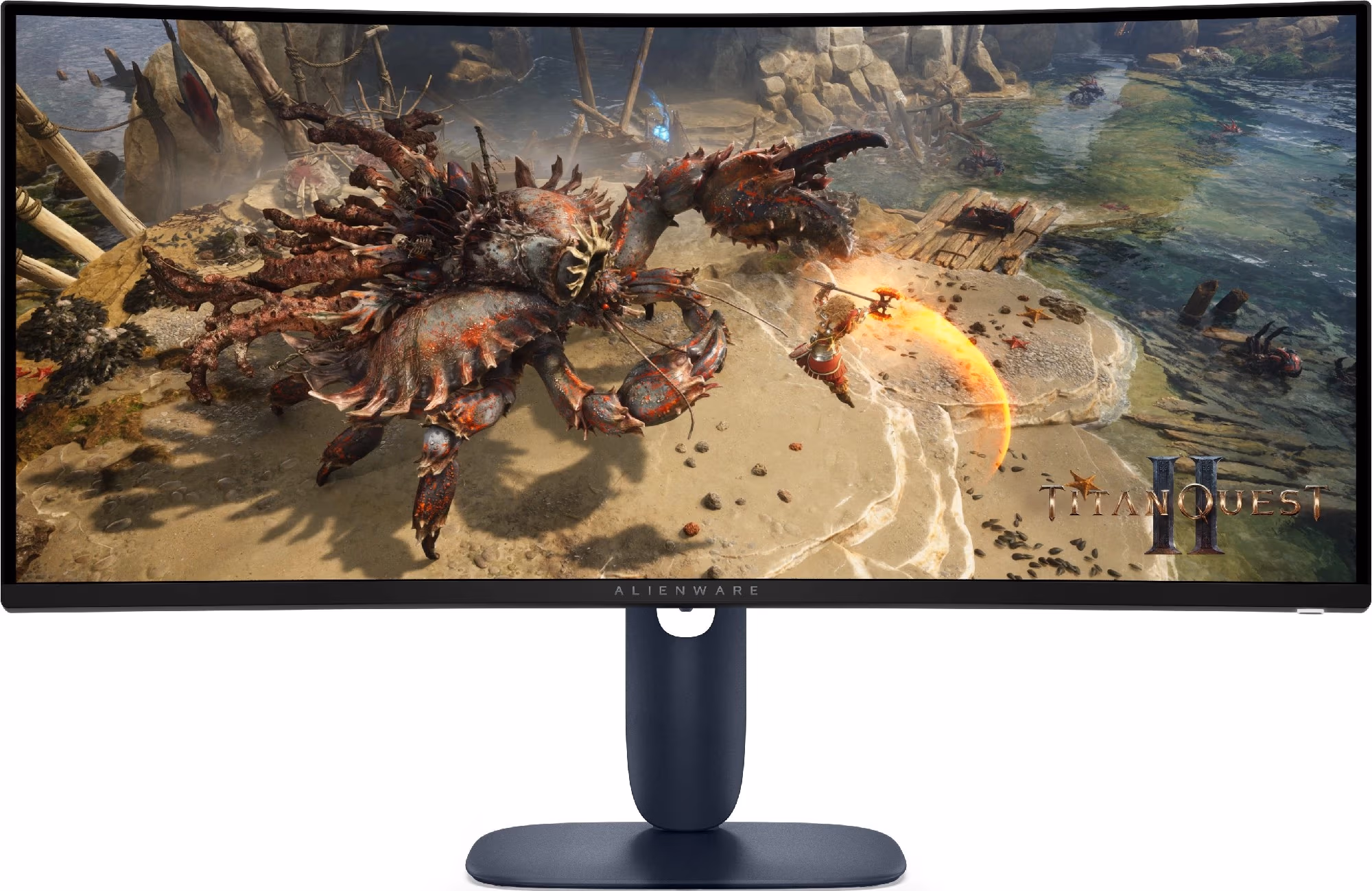 34.0” Monitor Gaming DELL Alienware AW3225DM/ Curved/ WQHD/ 1ms/ 180Hz/ Black