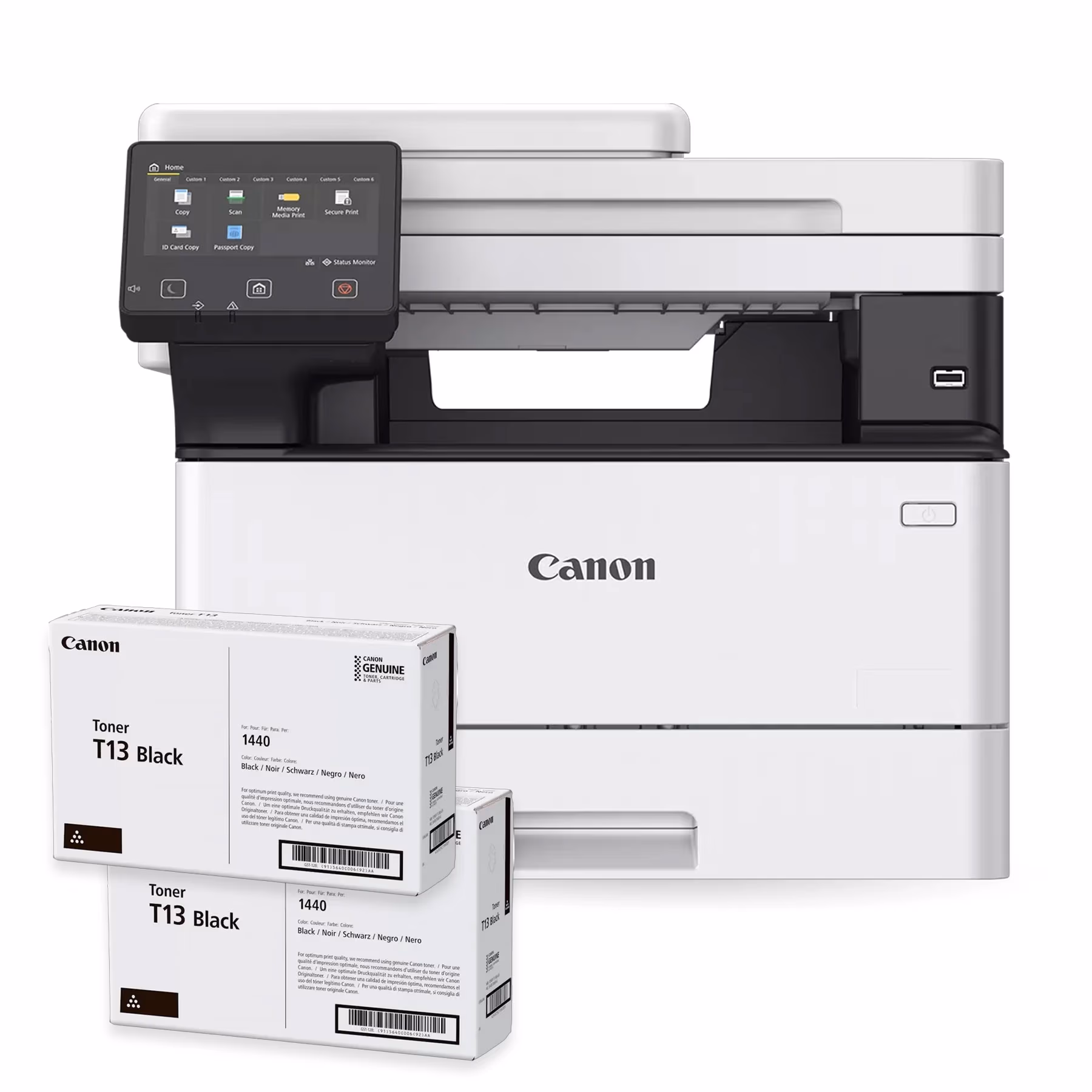 МФУ Canon i-SENSYS X 1440i+2*T13 toner /  A4 / DADF / Duplex / Wi-Fi / Net