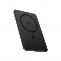 Внешний аккумулятор Baseus Power Bank 10000mAh 27W with Cable Type-C 0.3m, PicoGo AM41 Ultra-Slim Qi2 Magnetic, Cosmic Black thumbnav 1