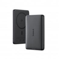 Внешний аккумулятор Baseus Power Bank 10000mAh 27W with Cable Type-C 0.3m, PicoGo AM41 Ultra-Slim Qi2 Magnetic, Cosmic Black thumbnav 2
