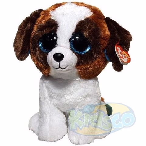 TY TY95011 Tf Duke - Brown-White Dog 25cm (Backpack)