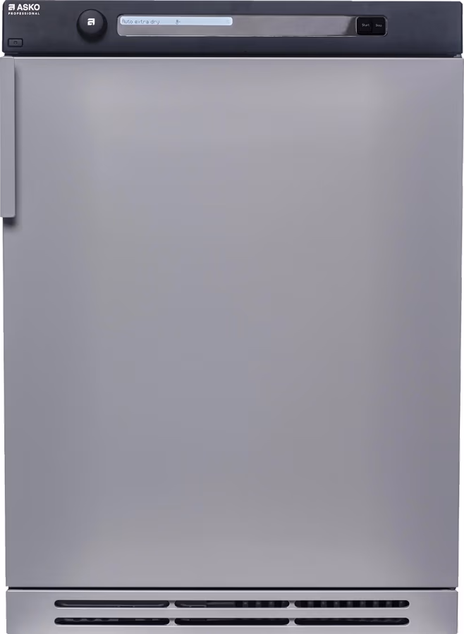 Сушильная машина Asko TDC112VG, Конденсационная, 8 кг, B, Серый 