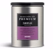 Ceai negru Saula Pina Colada 250gr