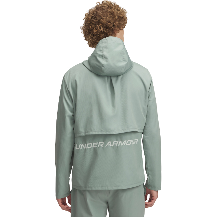 Мужская Ветровка Under Armour UA Launch Hooded Jacket L Серый photo 5