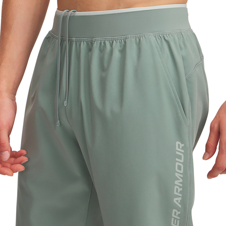 Pantaloni Under Armour UA Launch Pant L Gri Barbati photo 4