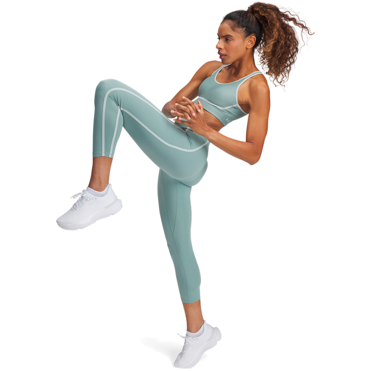 Bra sportive Under Armour Infinity Mid Piped / Femei / L / Verde photo 2