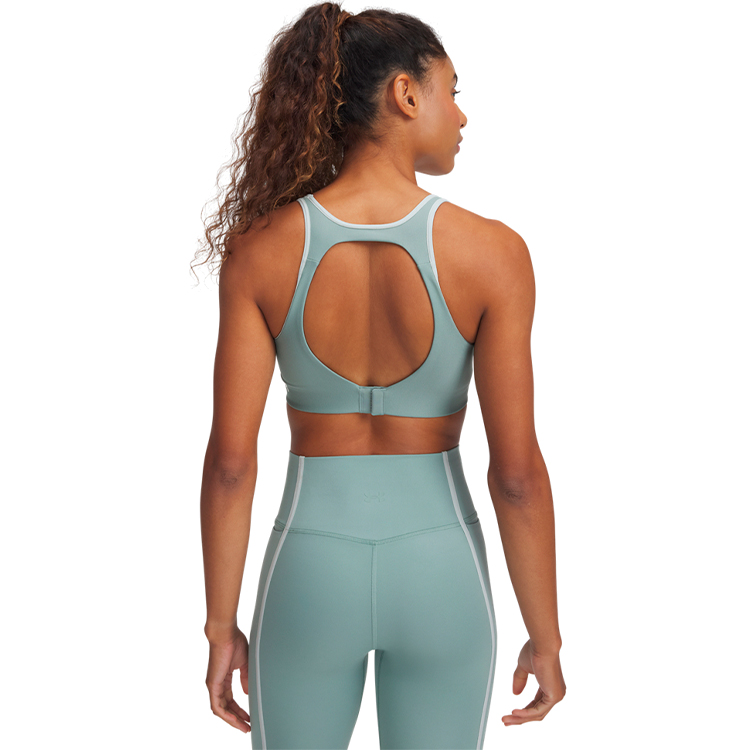 Bra sportive Under Armour Infinity Mid Piped / Femei / L / Verde photo 3
