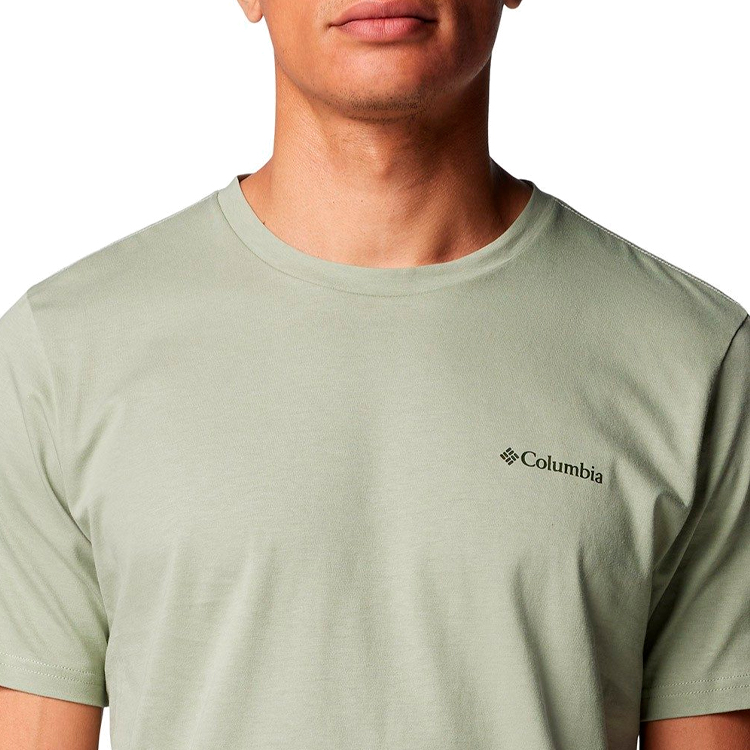 Футболка мужская Columbia Rapid Ridge Back Graphic Tee II S Зеленый photo 4