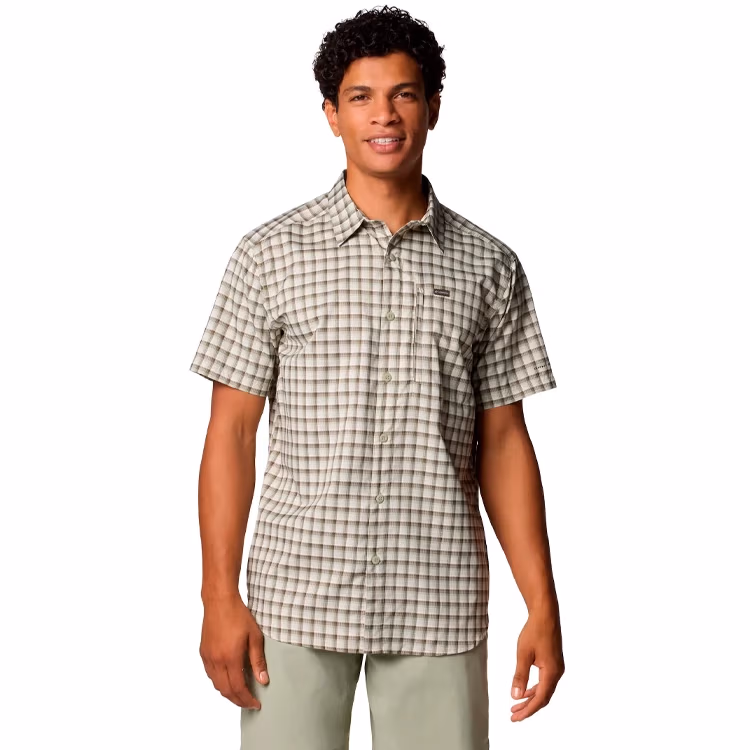 Camasa Columbia Silver Ridge Utility Lite Novelty Short Sleeve Shirt