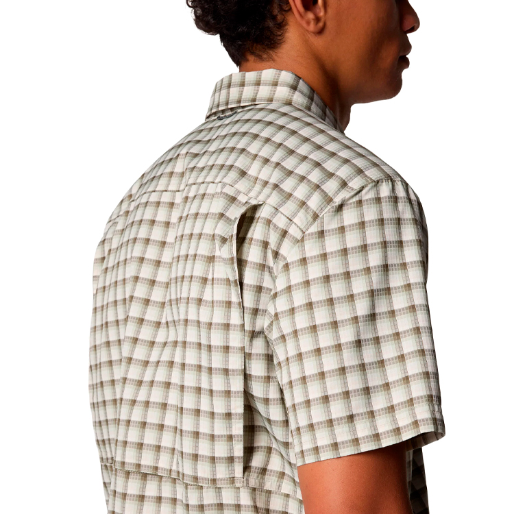 Мужская Рубашка Columbia Silver Ridge Utility Lite Novelty Short Sleeve Shirt S Зеленый photo 4