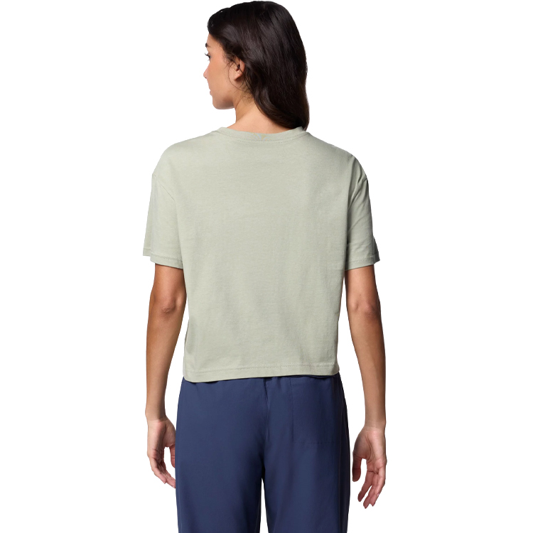 Tricou Columbia Rolling Bend Graphic Relaxed Crop Short Sleeve Shirt XS Gri Femei photo 2