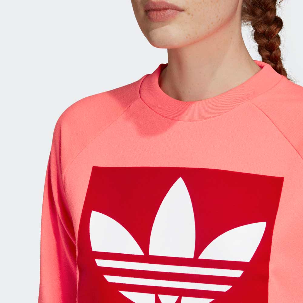 Adidas TREFOIL CREW 30 Roz Femei photo 2
