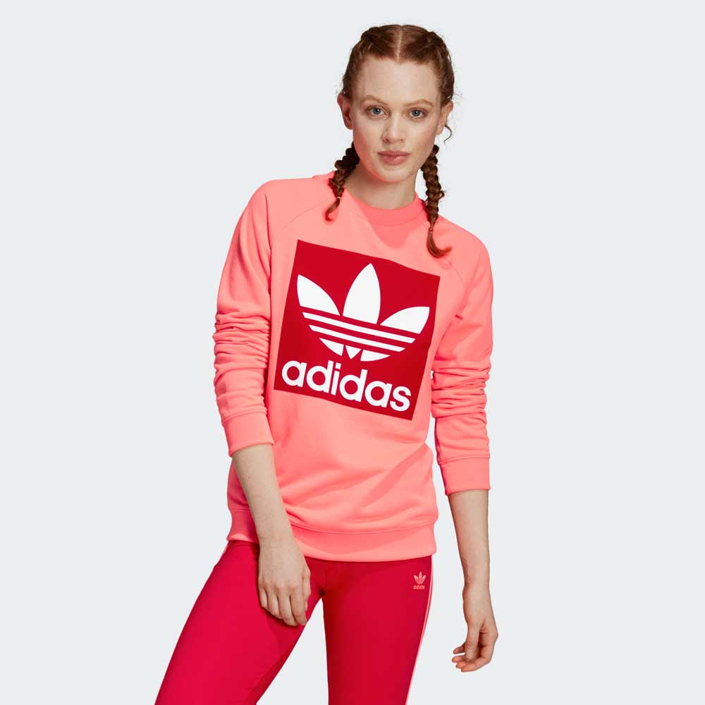 Adidas TREFOIL CREW 30 Roz Femei photo 3