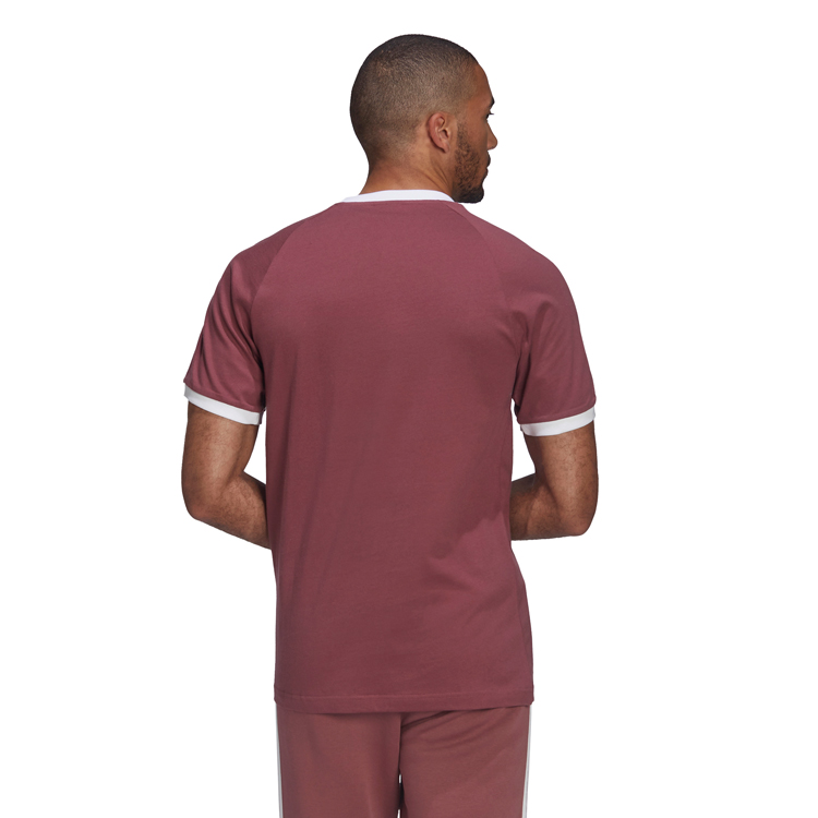 Tricou bărbătesc Adidas 3-STRIPES TEE M Bordo photo 7