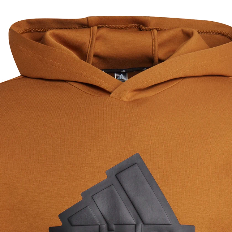Мужская Толстовка Adidas M FI BOS HD 2XL Коричневый photo 4
