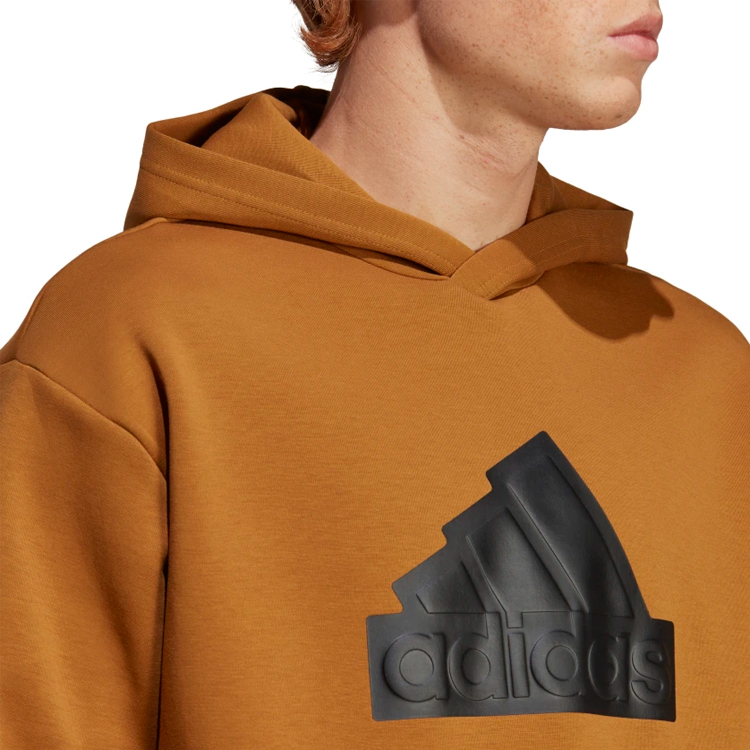 Мужская Толстовка Adidas M FI BOS HD 2XL Коричневый photo 5