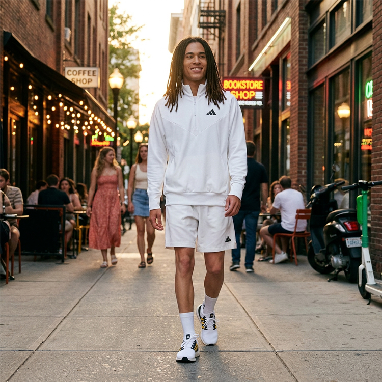 Шорты мужские Adidas M Z.N.E. WV SH XS Белый photo 4