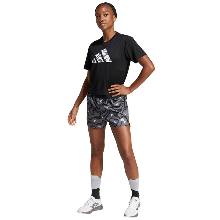 Tricou Adidas RUN IT BL TEE W / Femei / XS / Negru photo 2
