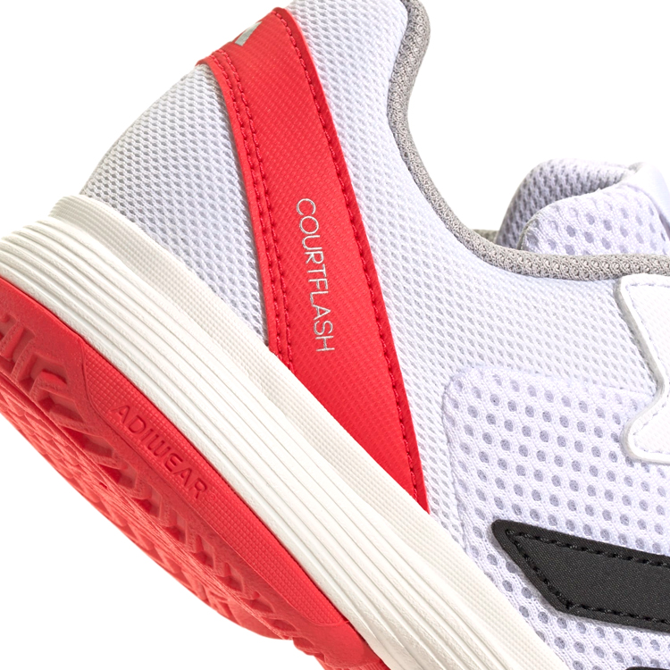 Кроссовки Adidas Courtflash K / Унисекс / 36 / Белый photo 2