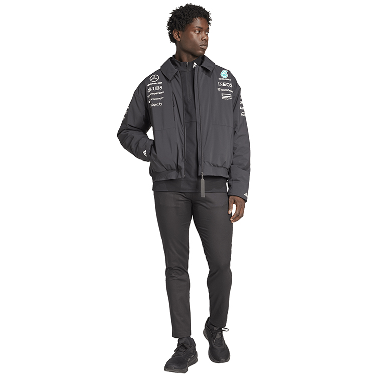 Мужская Толстовка Adidas MER TM JKT M S Черный photo 2