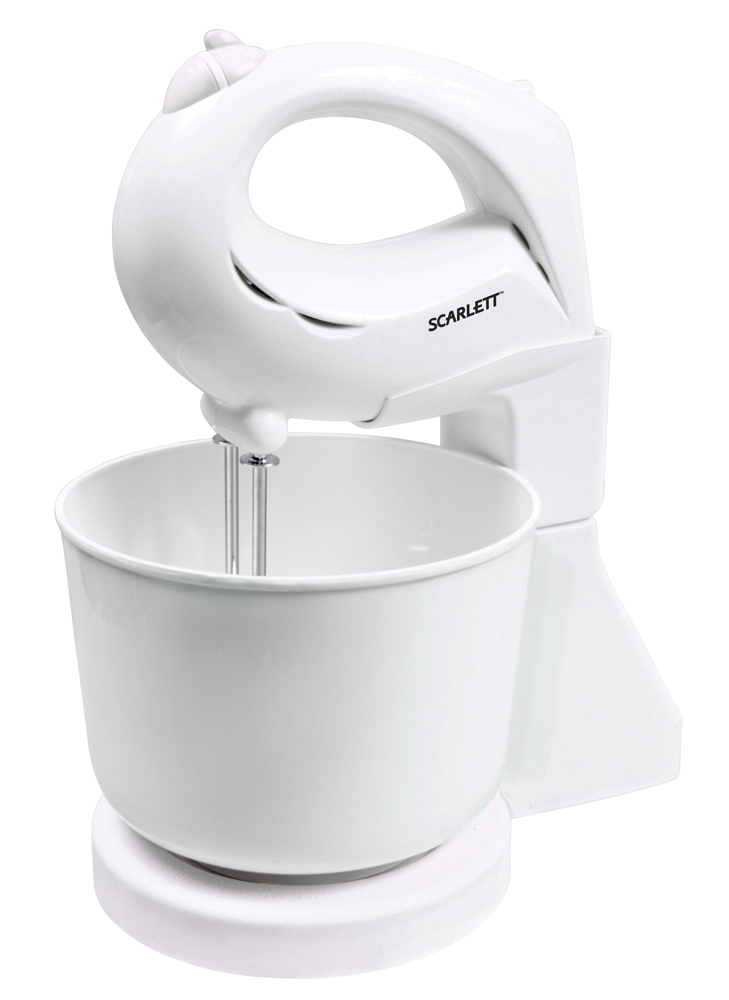 Mixer Stationar Scarlett SC048 / 7 viteze / Alb photo 1 Mixer Stationar Scarlett SC048 / 7 viteze / Alb photo 1