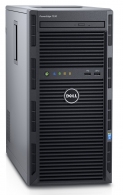 Dell PowerEdge T130 Tower, Intel Xeon E3-1220 v6 (3.0GHz, 8M Cache, 4C/4T, 80W), 8GB DDR4 UDIMM RAM, 2TB 7.2K RPM NLSAS HDD (up to 4 3,5" Cabled HDD), DVD-RW, PERC H330 RAID, iDRAC8 Basic, Broadcom 5720 DP 1Gb, 290W cabled PSU thumbnav 2
