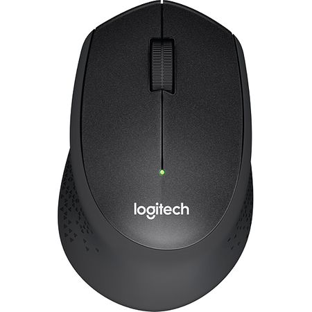 Logitech Wireless M330 Silent Plus, Optical Mouse for Notebooks, nano receiver, Black photo 1