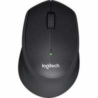Logitech Wireless M330 Silent Plus, Optical Mouse for Notebooks, nano receiver, Black thumbnav 1
