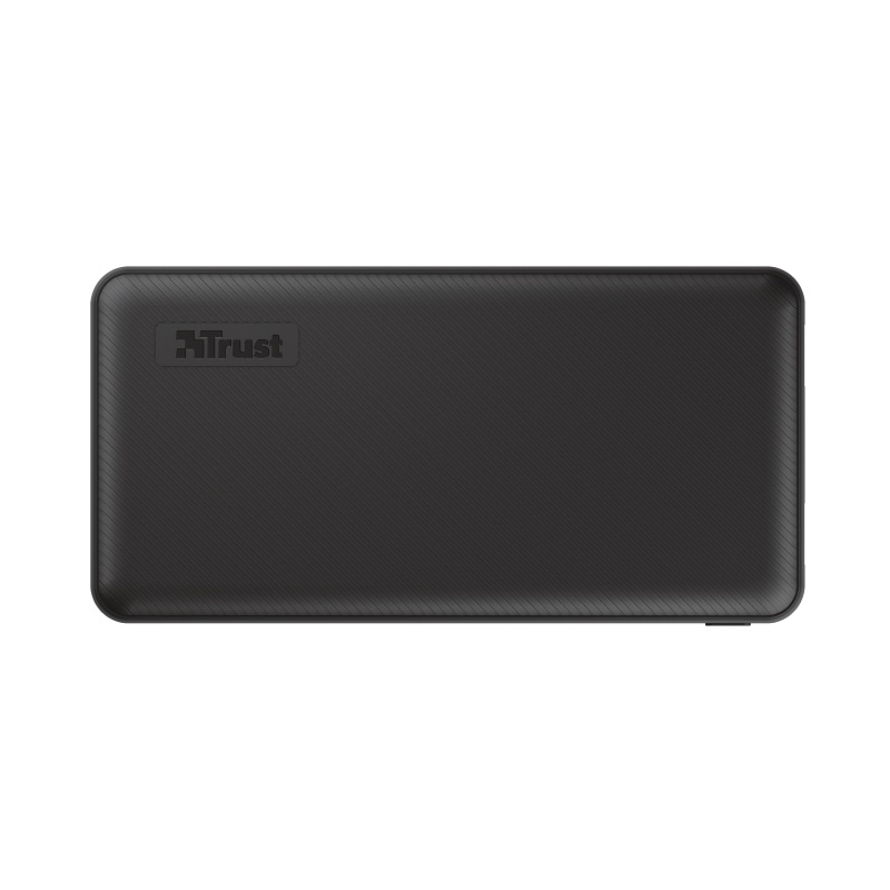 15000mAh Power bank - Trust Primo, Black, Fast-charge with maximum speed via USB-C (15W) or USB-A (12W). Charging speed varies between devices photo 1