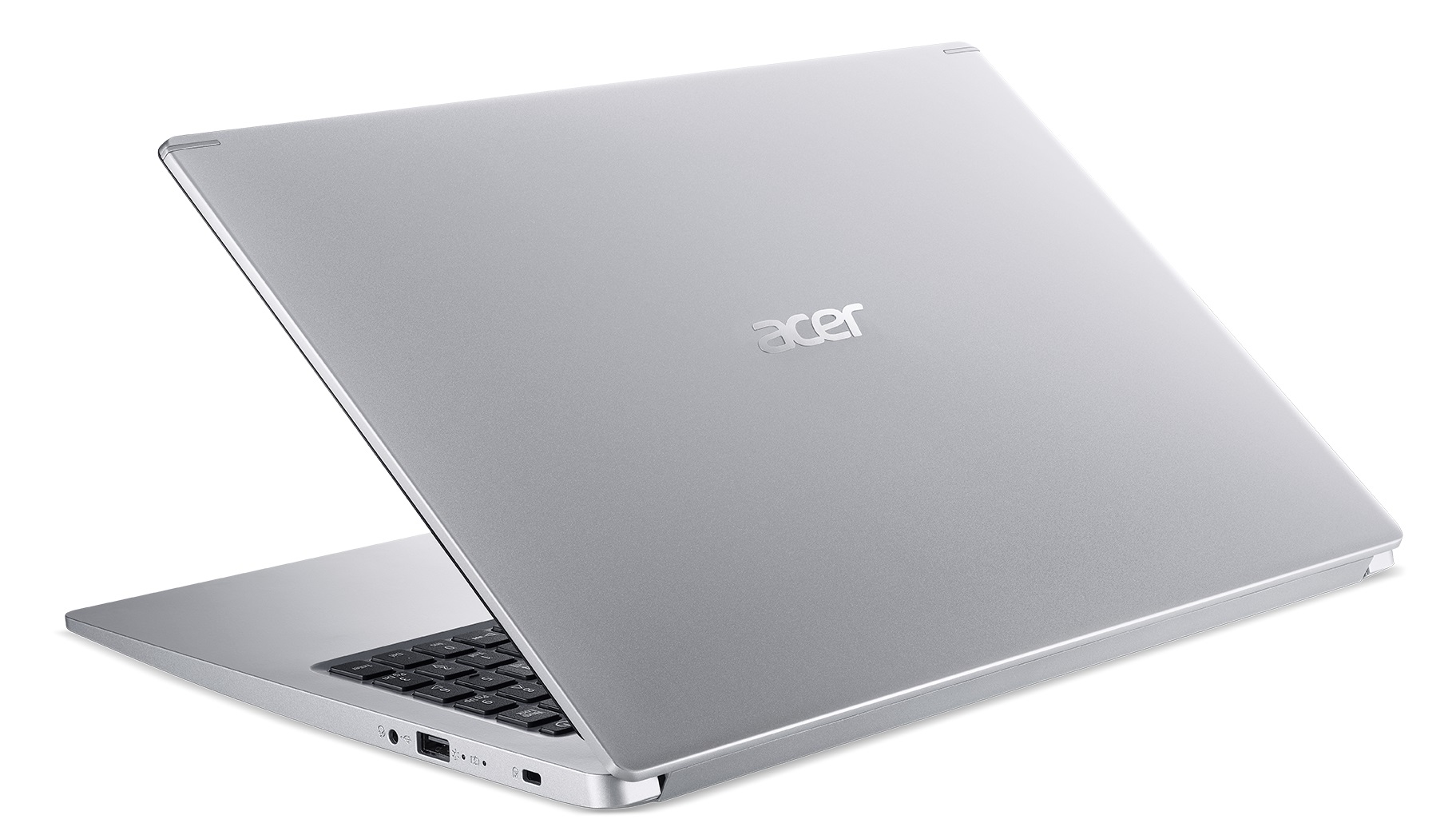 ACER Aspire A515-45 Pure Silver (NX.A82EU.010) 15.6" FHD IPS (AMD Ryzen 3 5300U, 4xCore, 2.6-3.8GHz, 8Gb (1x8) DDR4 RAM, 512GB PCIe NVMe SSD+HDD Kit, AMD Radeon Graphics, WiFi6-AX/BT5.1, RJ-45, FPR, Backlit, 3cell, 720P HD Webcam, RUS, No OS, 1.76 kg) photo 2